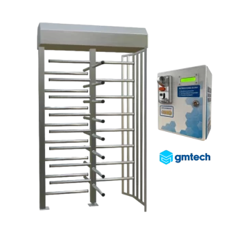 Torniquete de cobro y acceso con monedero multimoneda marca gmtech